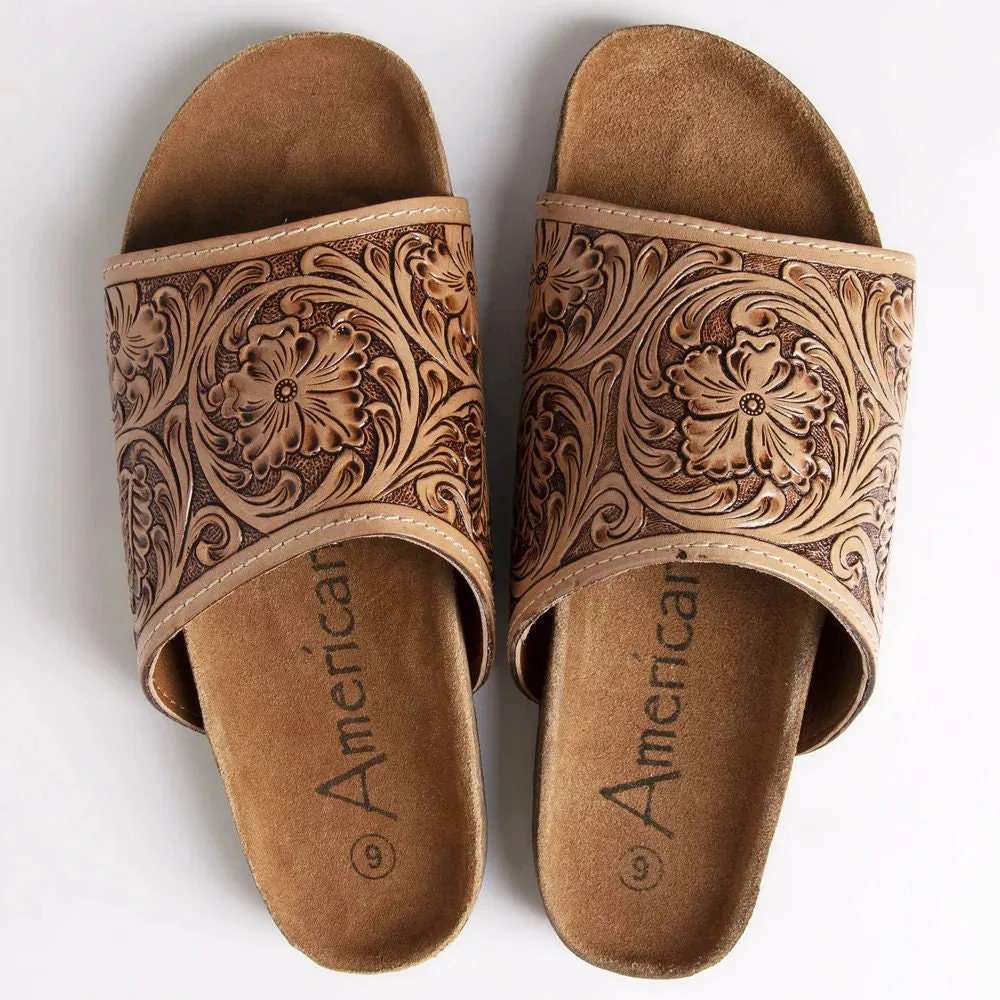 Beach Trail Western Leather Sandals