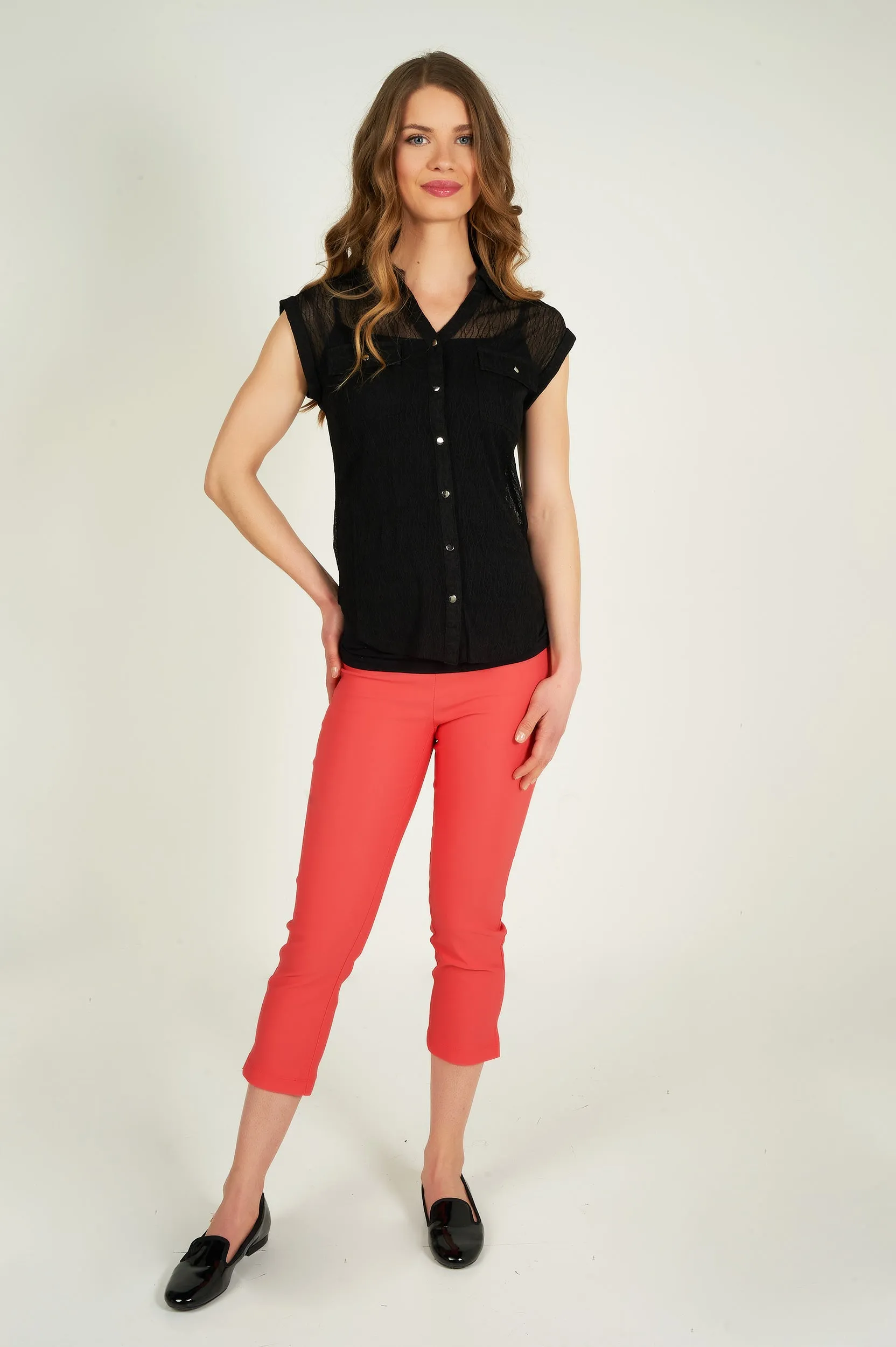 Blouse en maille sans manches - TESSY-MHUX1 - (E-A1)