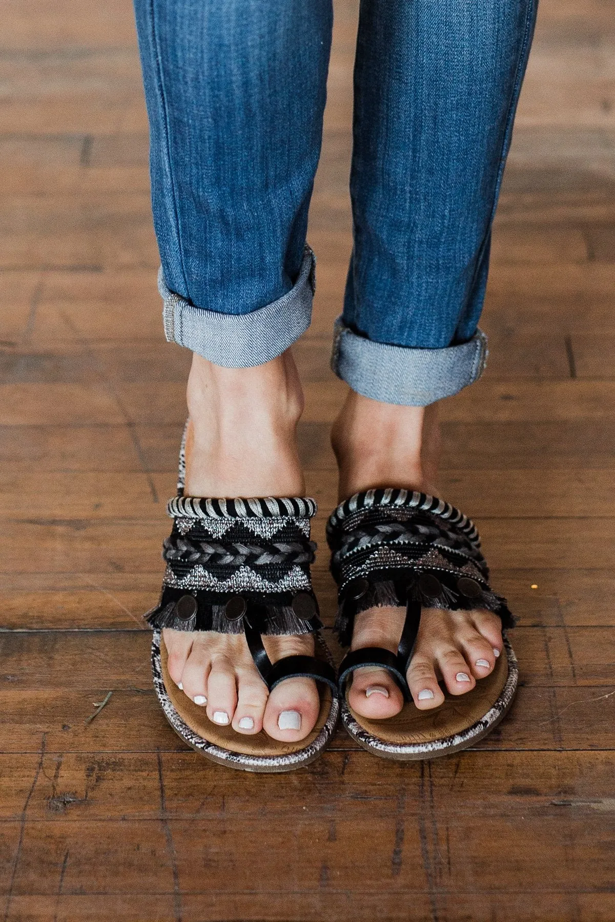 Blowfish Raelynn Sandals- Black