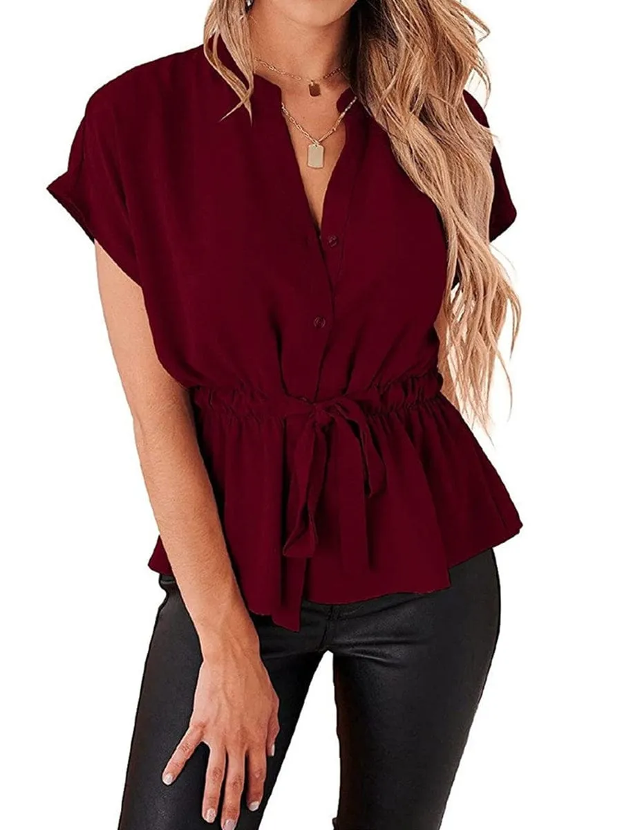 Boho Chic Button-Down Dress