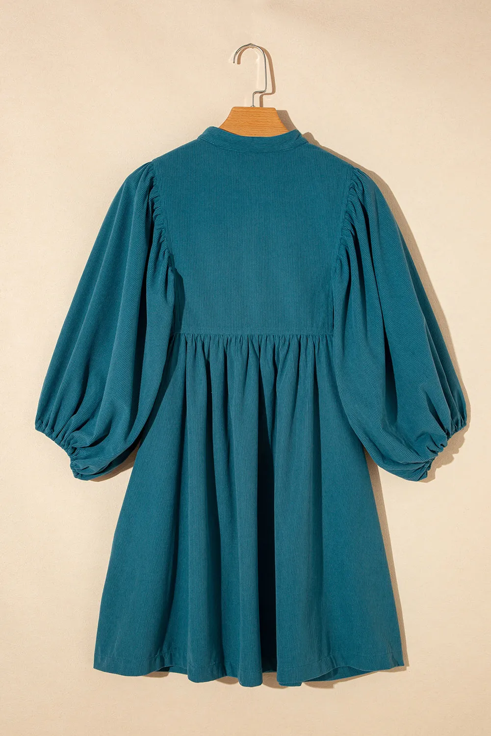 Boho Chic Button-Down Dress