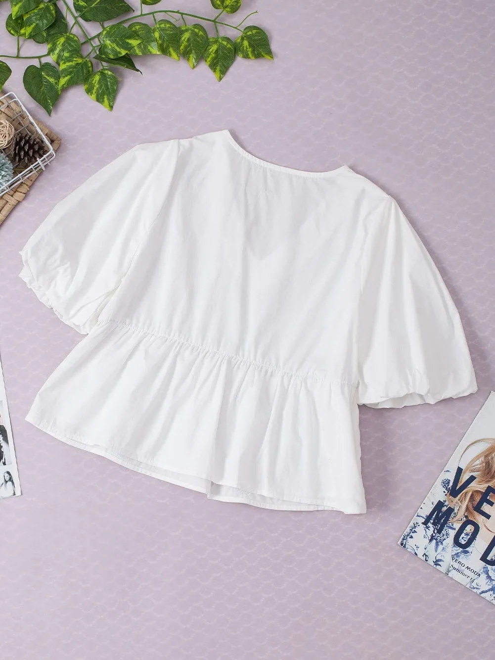Bold Tiger Print Blouse