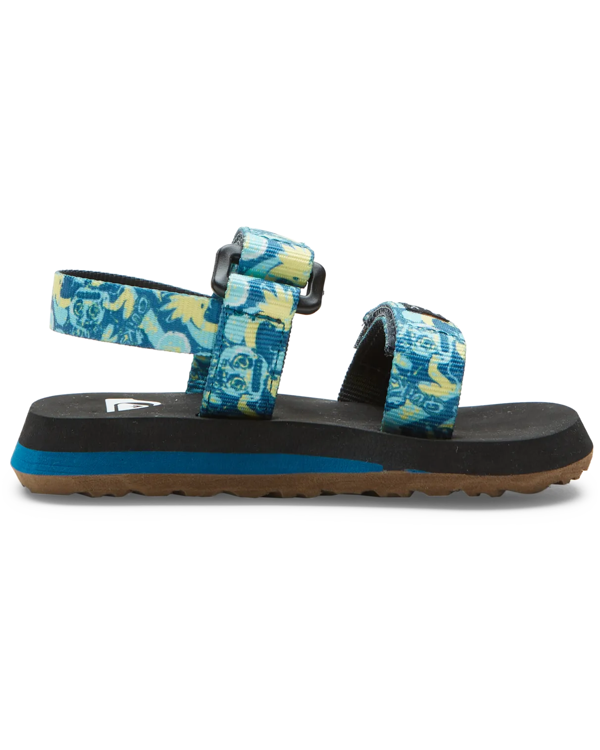 Boys Monkey Caged Flip Flops in Blue & Yellow