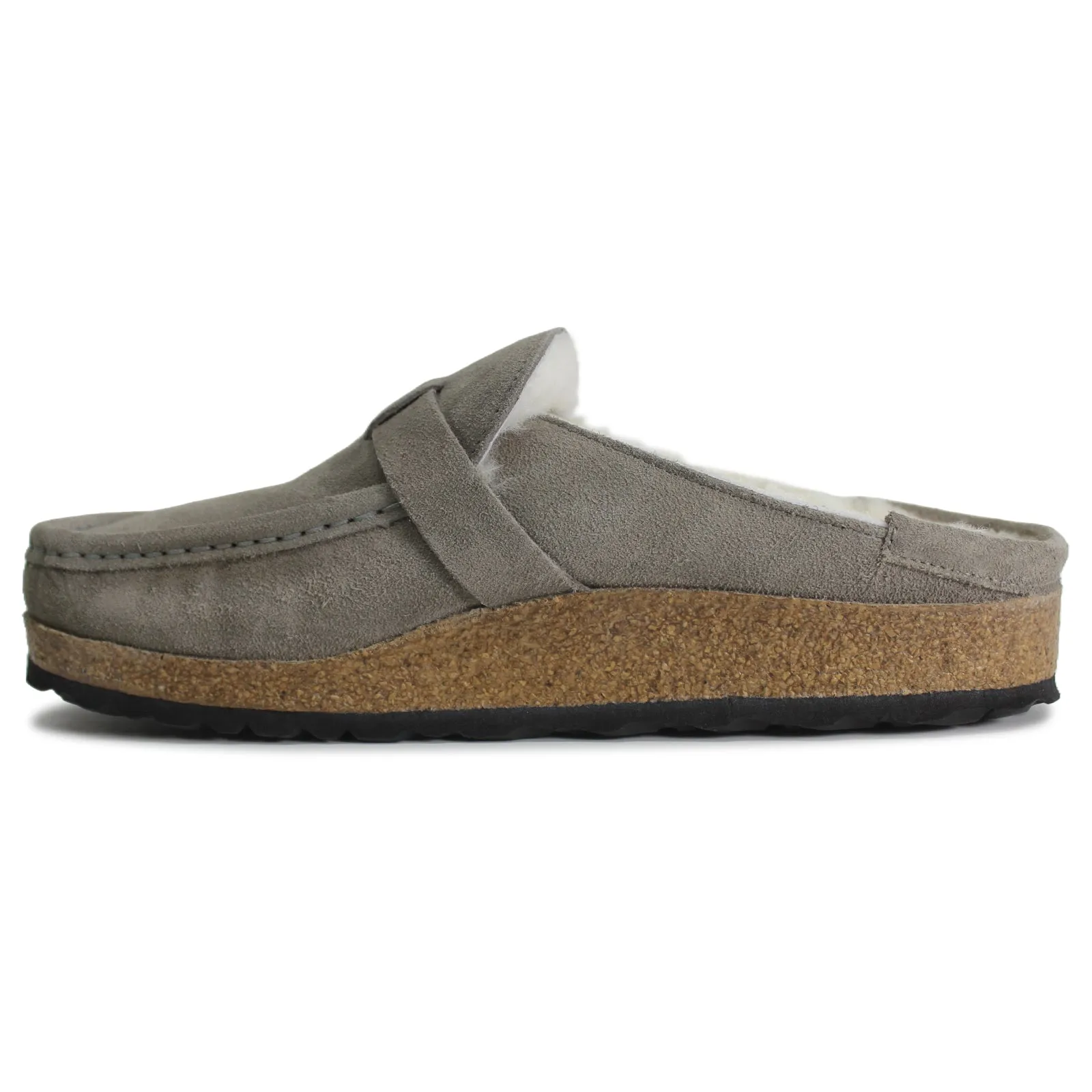 Buckley Shearling Suede Unisex Clogs Sandals - UK 7 - US 9 Women / 7 Men - EU 40
