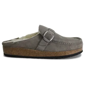 Buckley Shearling Suede Unisex Clogs Sandals - UK 7 - US 9 Women / 7 Men - EU 40
