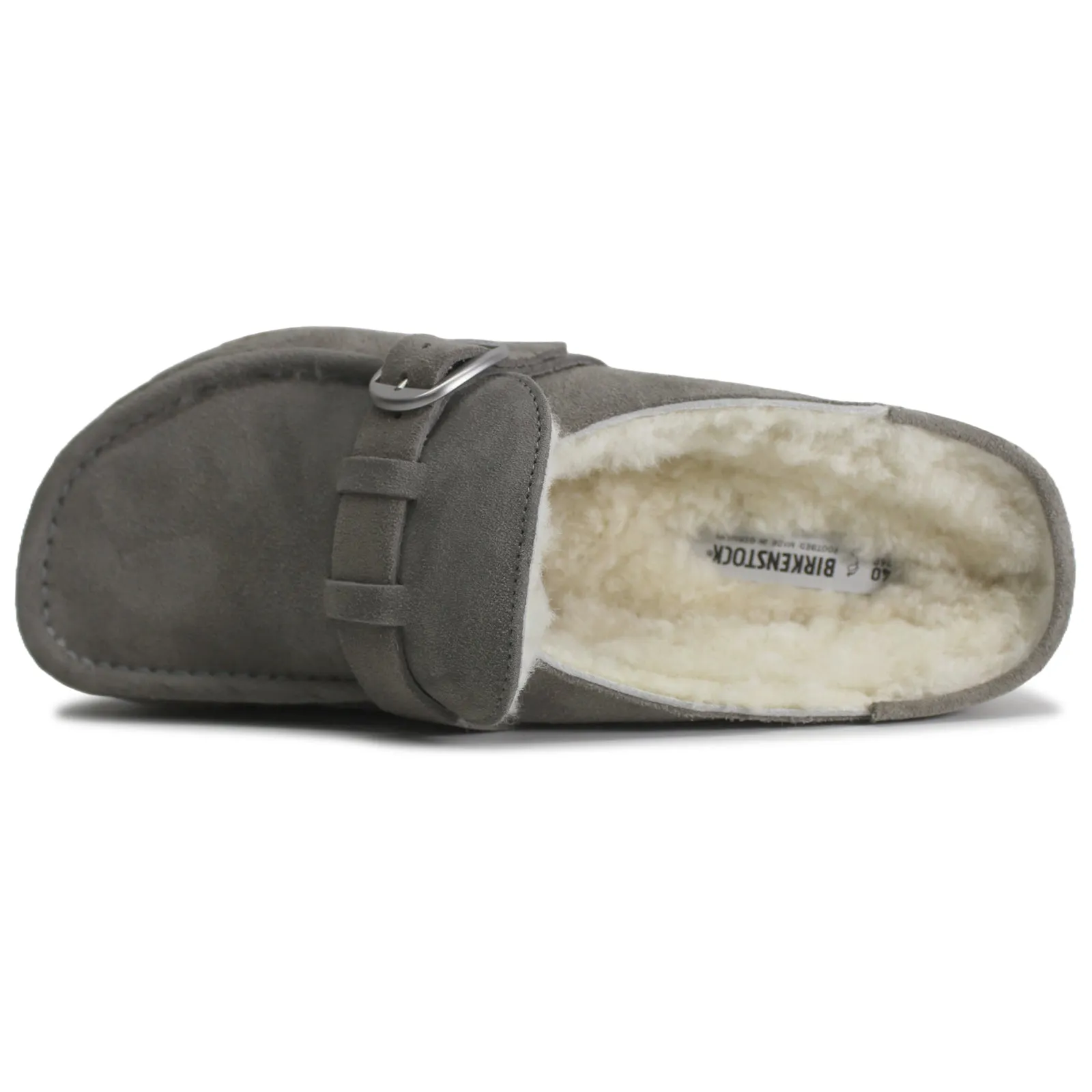 Buckley Shearling Suede Unisex Clogs Sandals - UK 7 - US 9 Women / 7 Men - EU 40