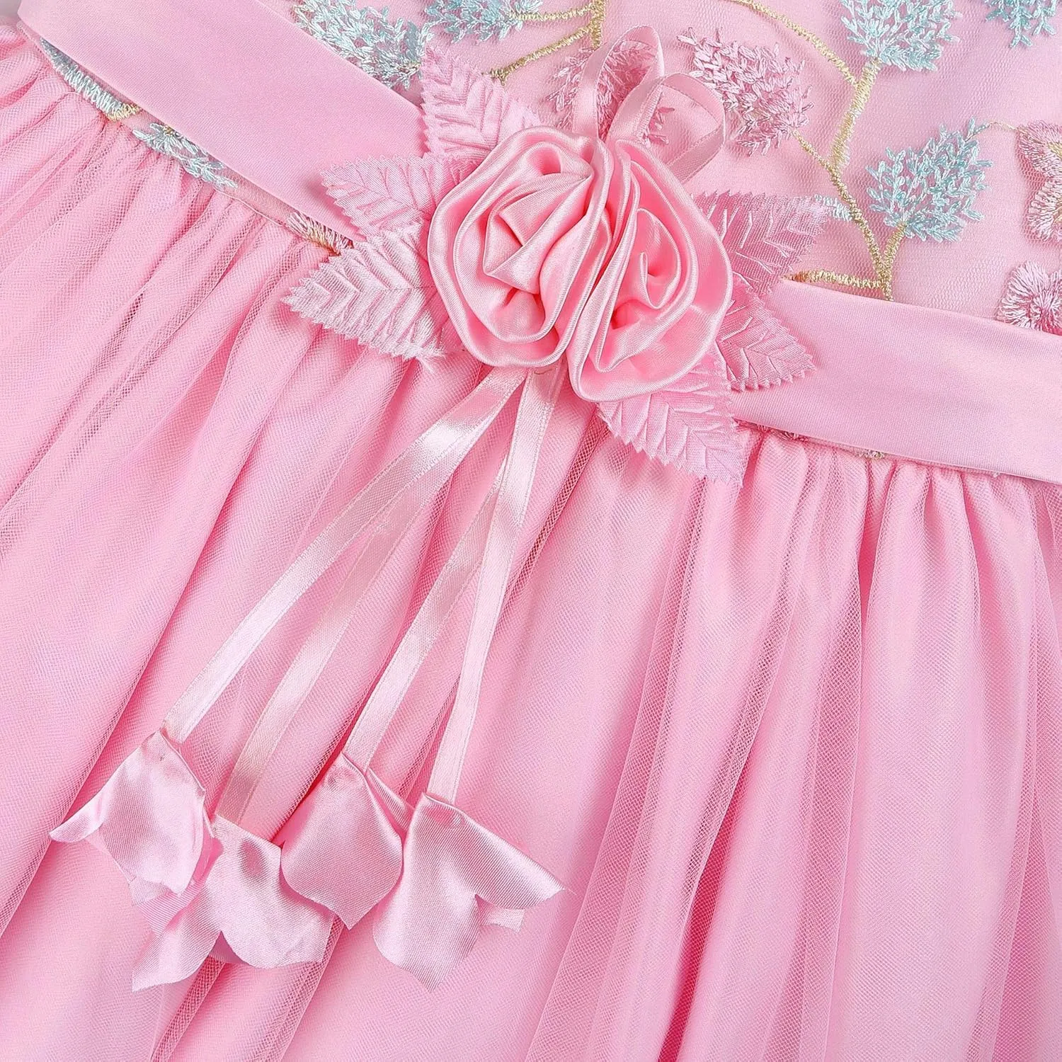 Cichic Elegant Girls' Special Occasion Dress Princess Dresses for Kids 5-6 Years Old Light Purple