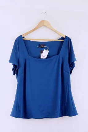 City Chic Blue Top M