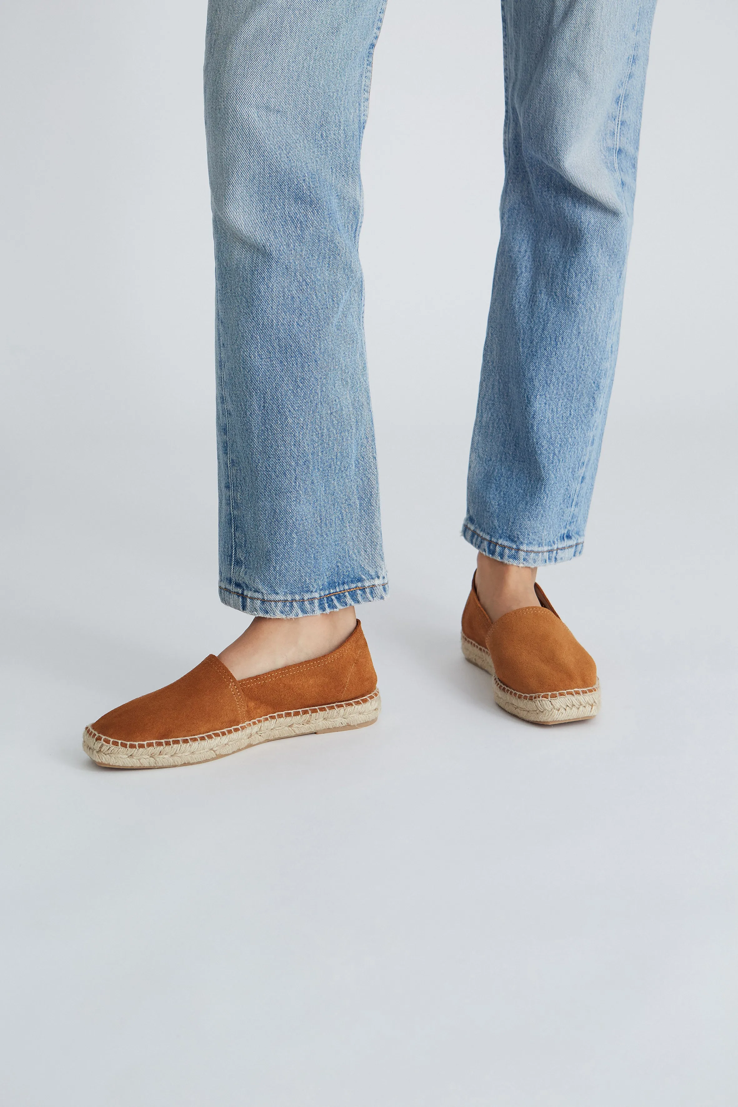 Cognac Loafer Espadrilles