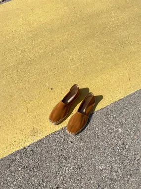 Cognac Loafer Espadrilles