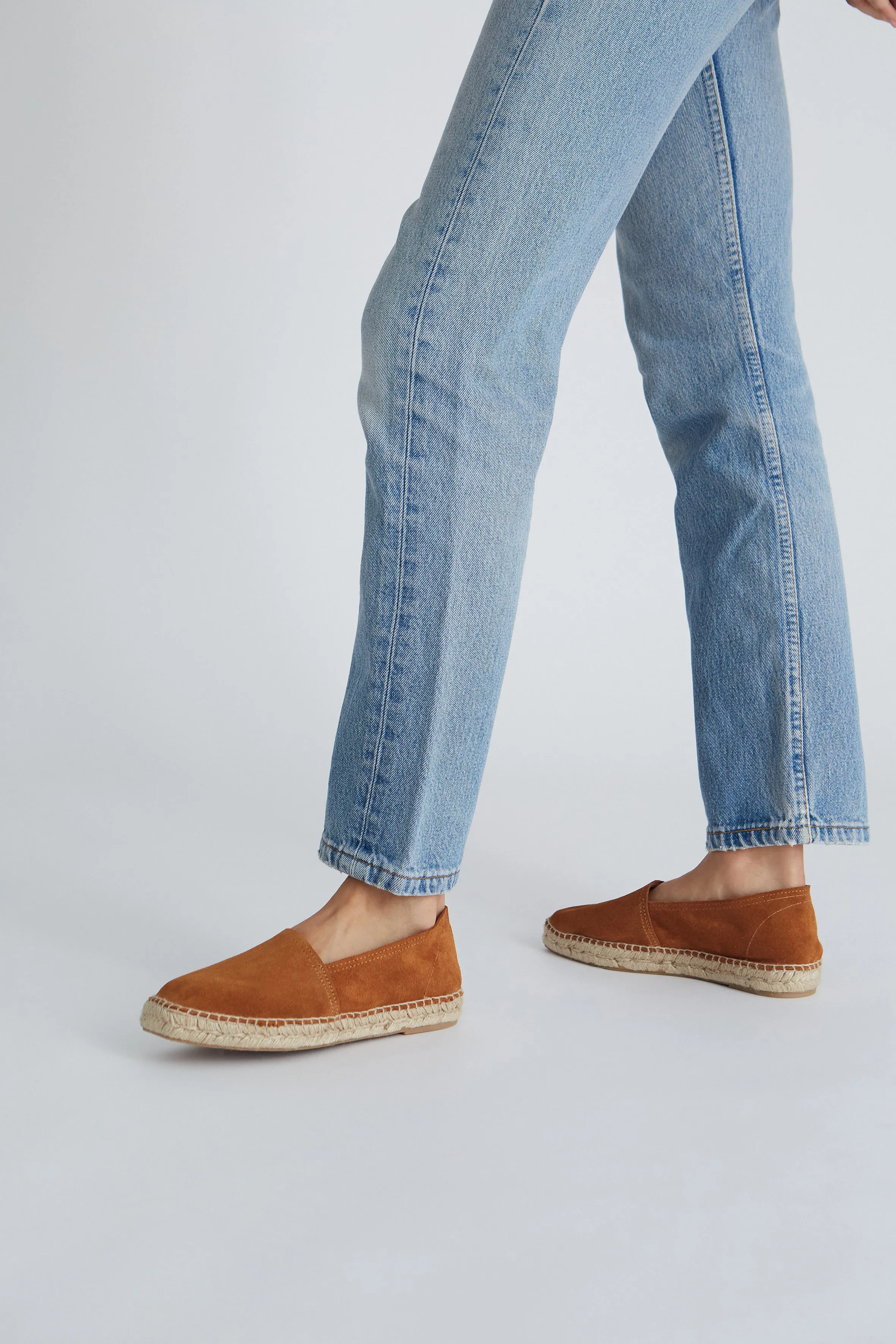 Cognac Loafer Espadrilles