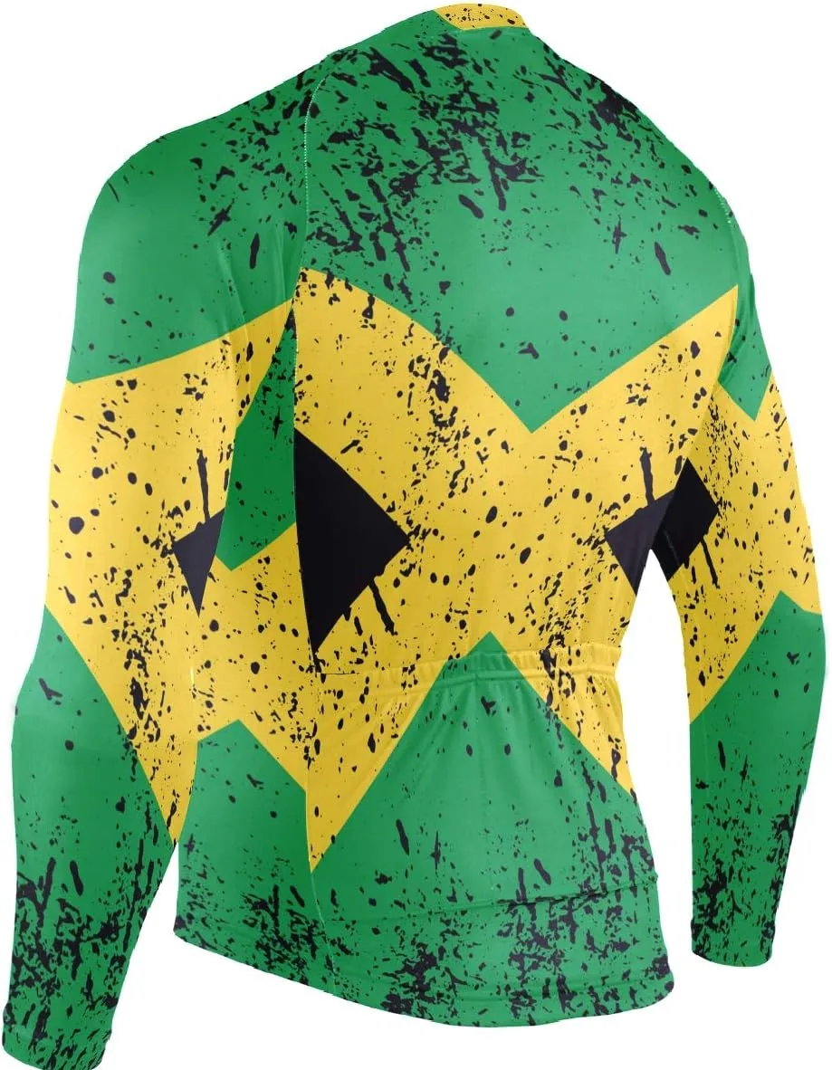 Cycling Jersey Men Long Sleeve Tops Bike Shirts Bicycle Clothes Jacket