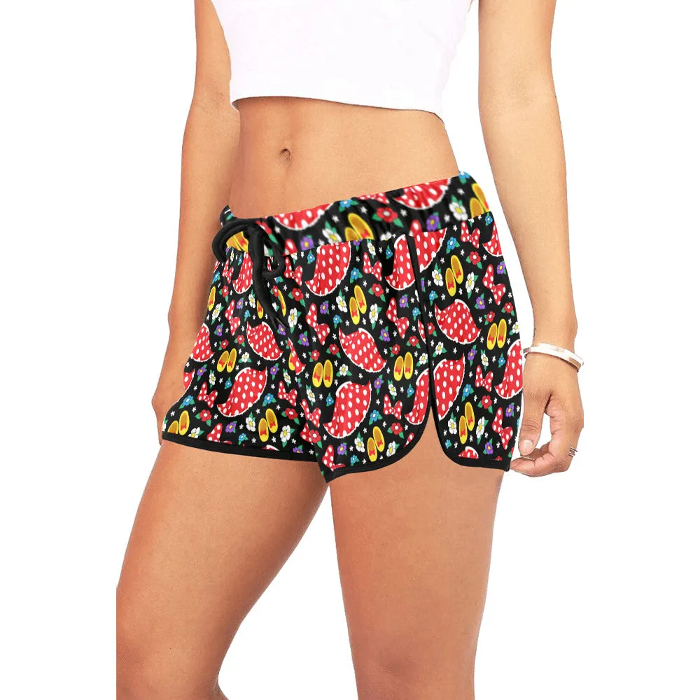 Disney Minnie Mouse Fancy Women's Relaxed Shorts