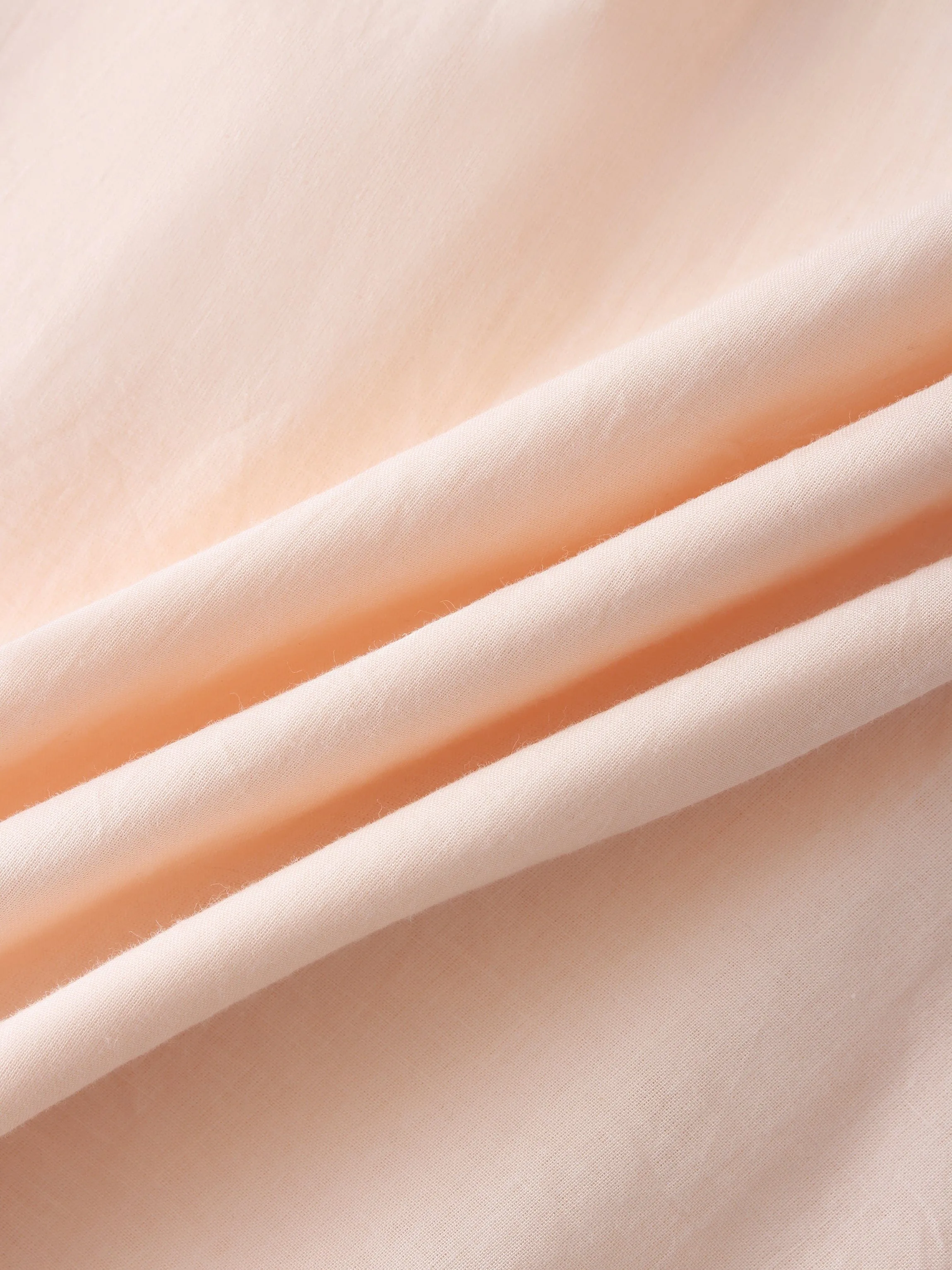 Eyelet Trimmed Blouse-Peach