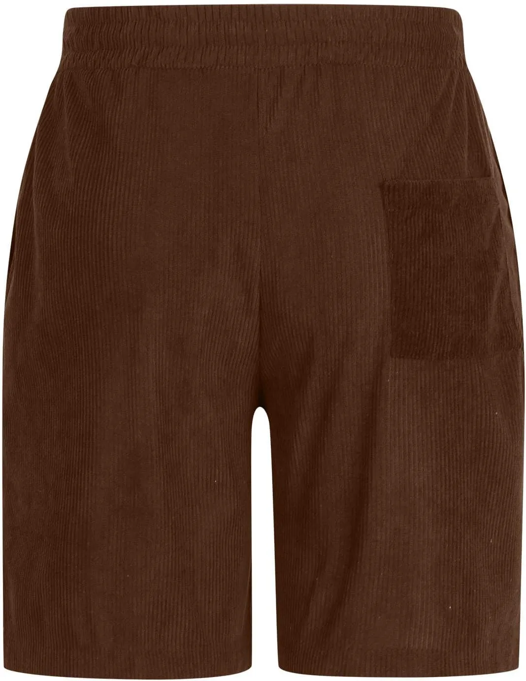generic Mens Shorts Fashion Spring Fall Corduroy Shorts Boys Casual Relaxed Fit Loungewear Fitness Gym Shorts Elastic Waist