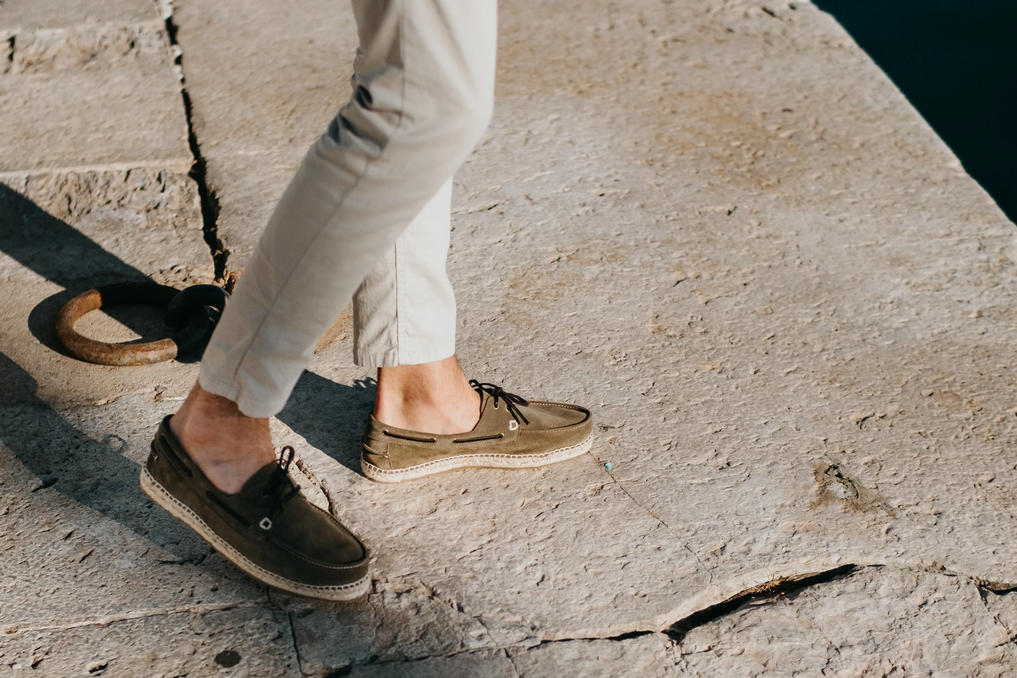 Khaki Port Espadrilles