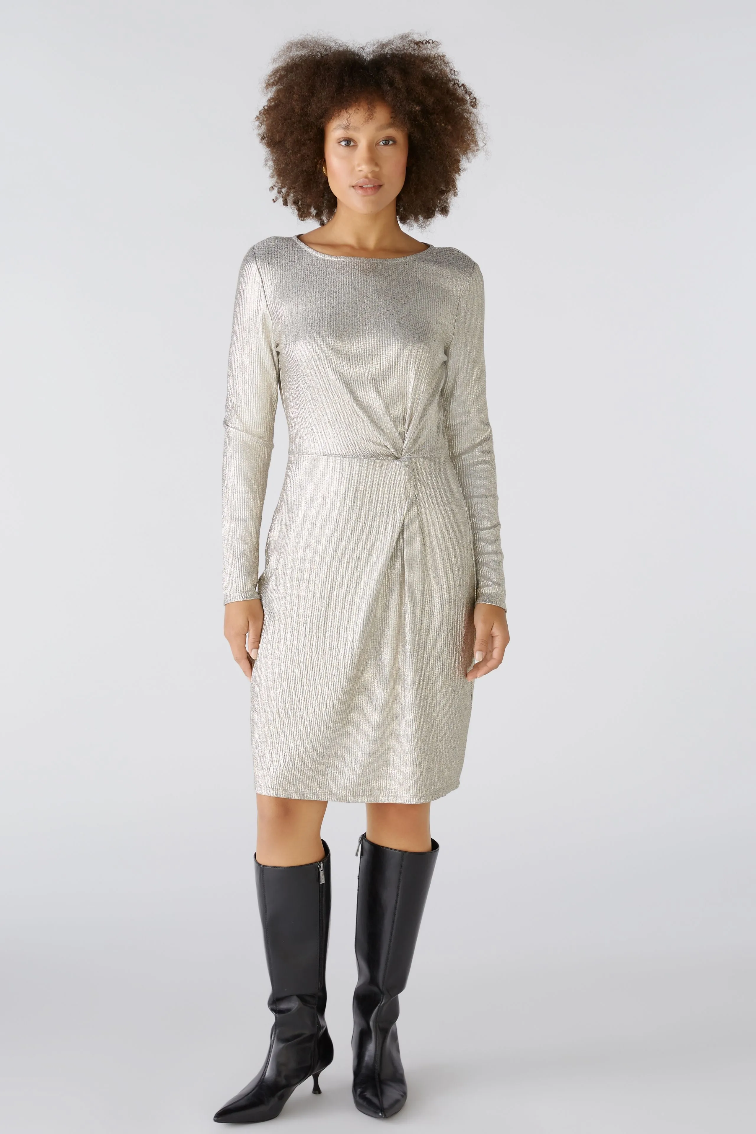 Knot Dress - Light Gold