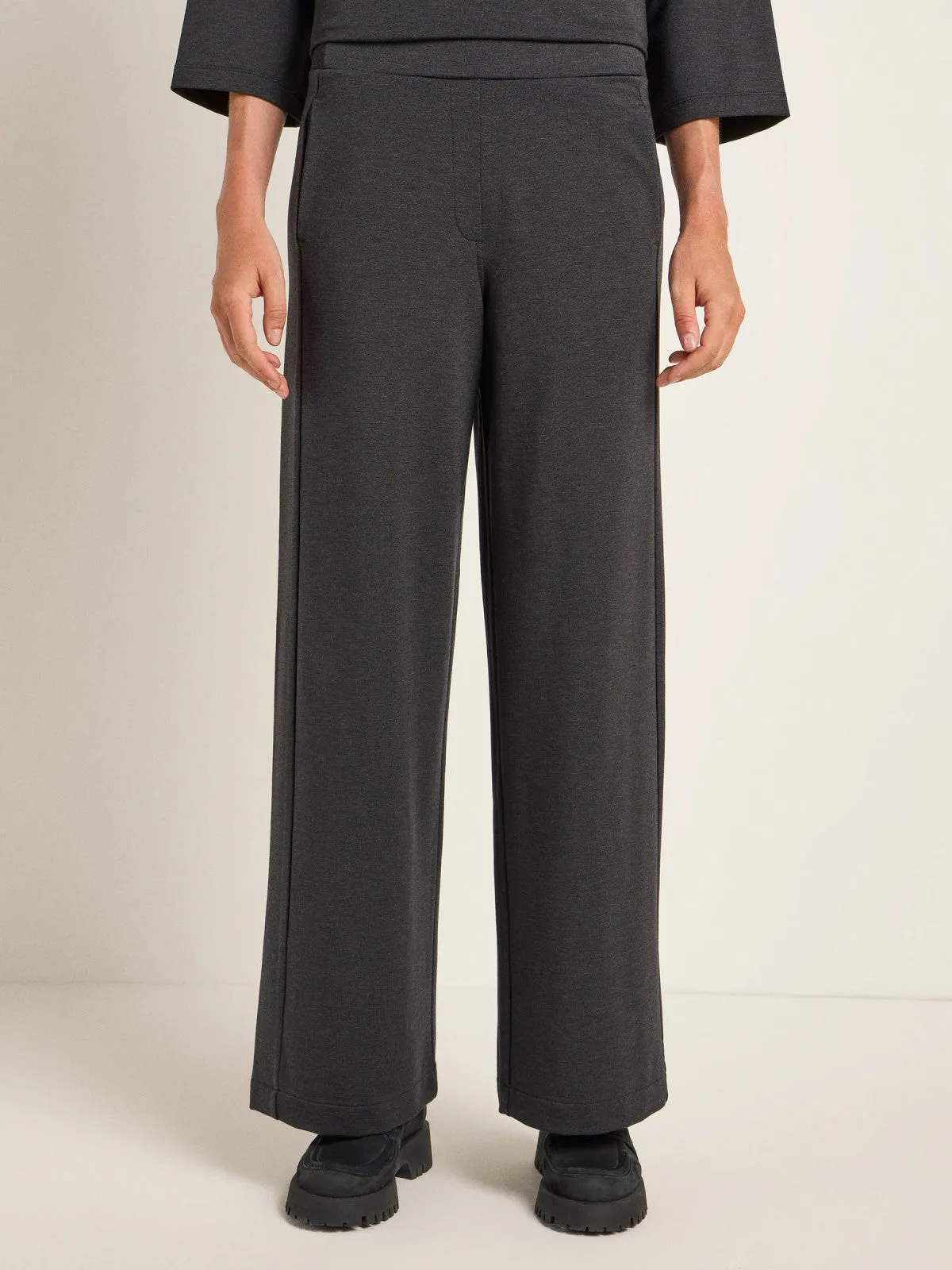 Lanius - Marlene trouser - Anthra Melange