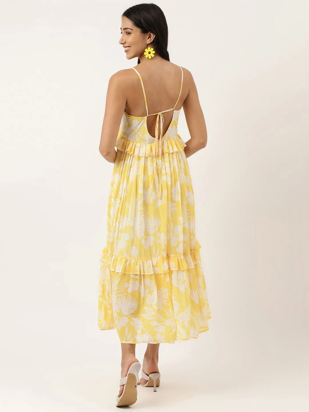 Light Mustard Yellow Maxi Dress