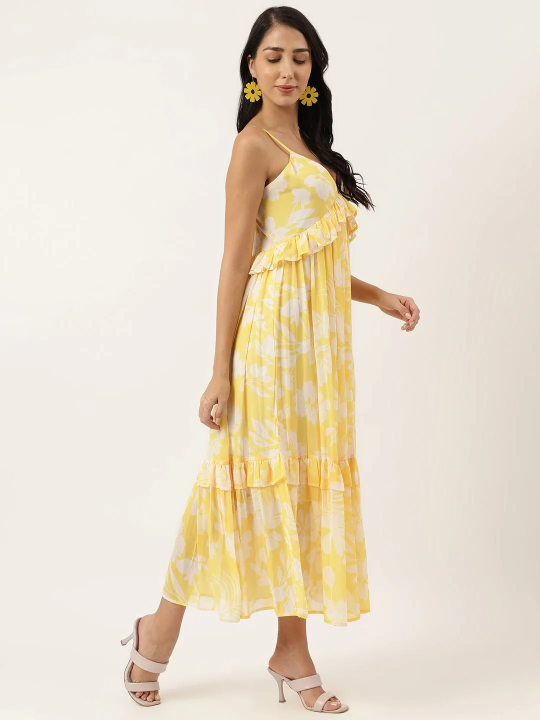 Light Mustard Yellow Maxi Dress