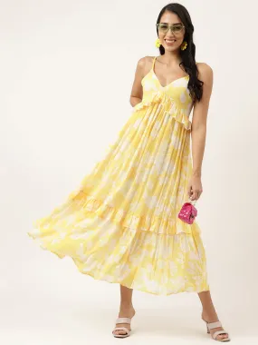 Light Mustard Yellow Maxi Dress