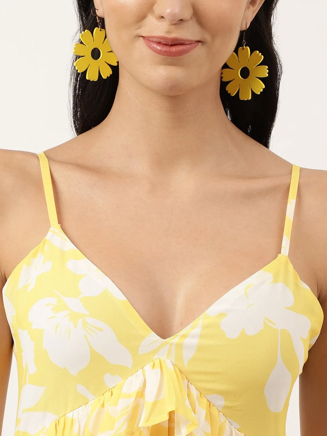 Light Mustard Yellow Maxi Dress
