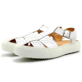 Men's Casual Beach Sandals With Rivets | Plus Size
