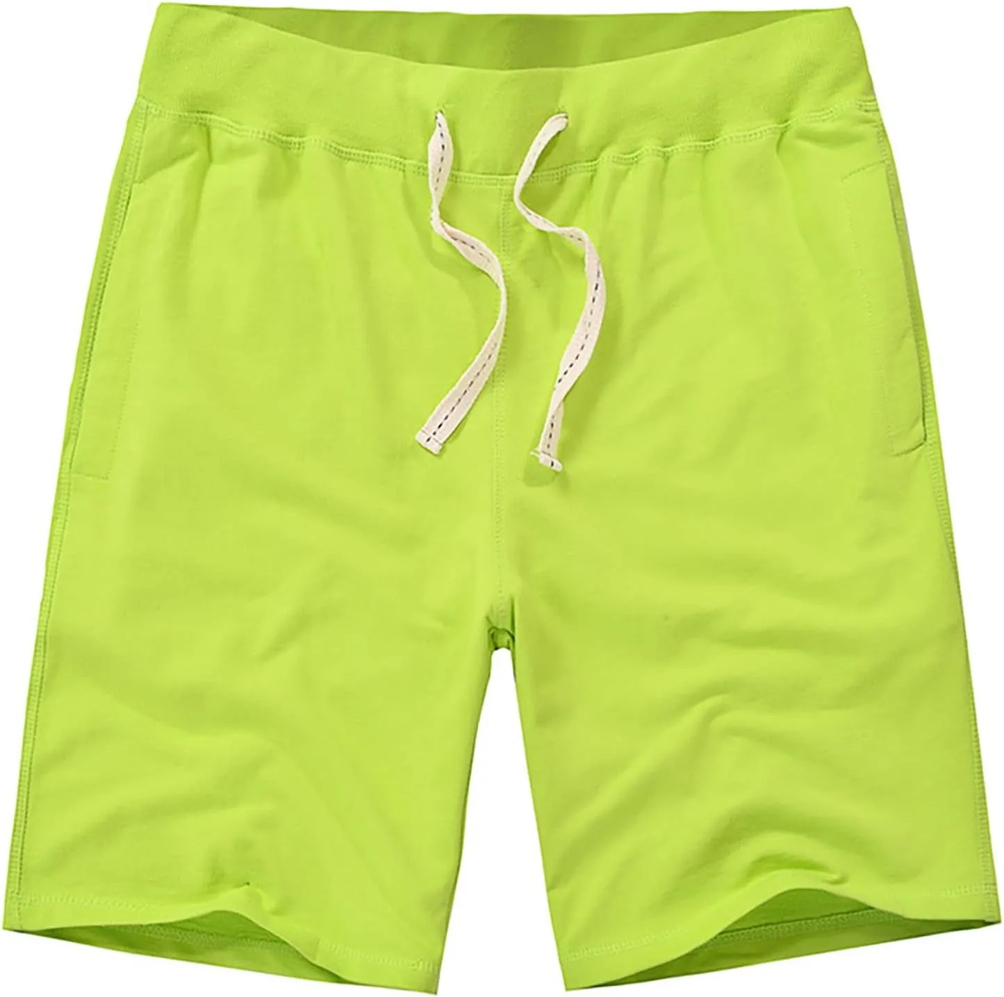 Mens Casual Lounge Shorts Soft Comfy Shorts Drawstring Waist Relaxed Fit Summer Shorts Stretchy Workout Bottoms