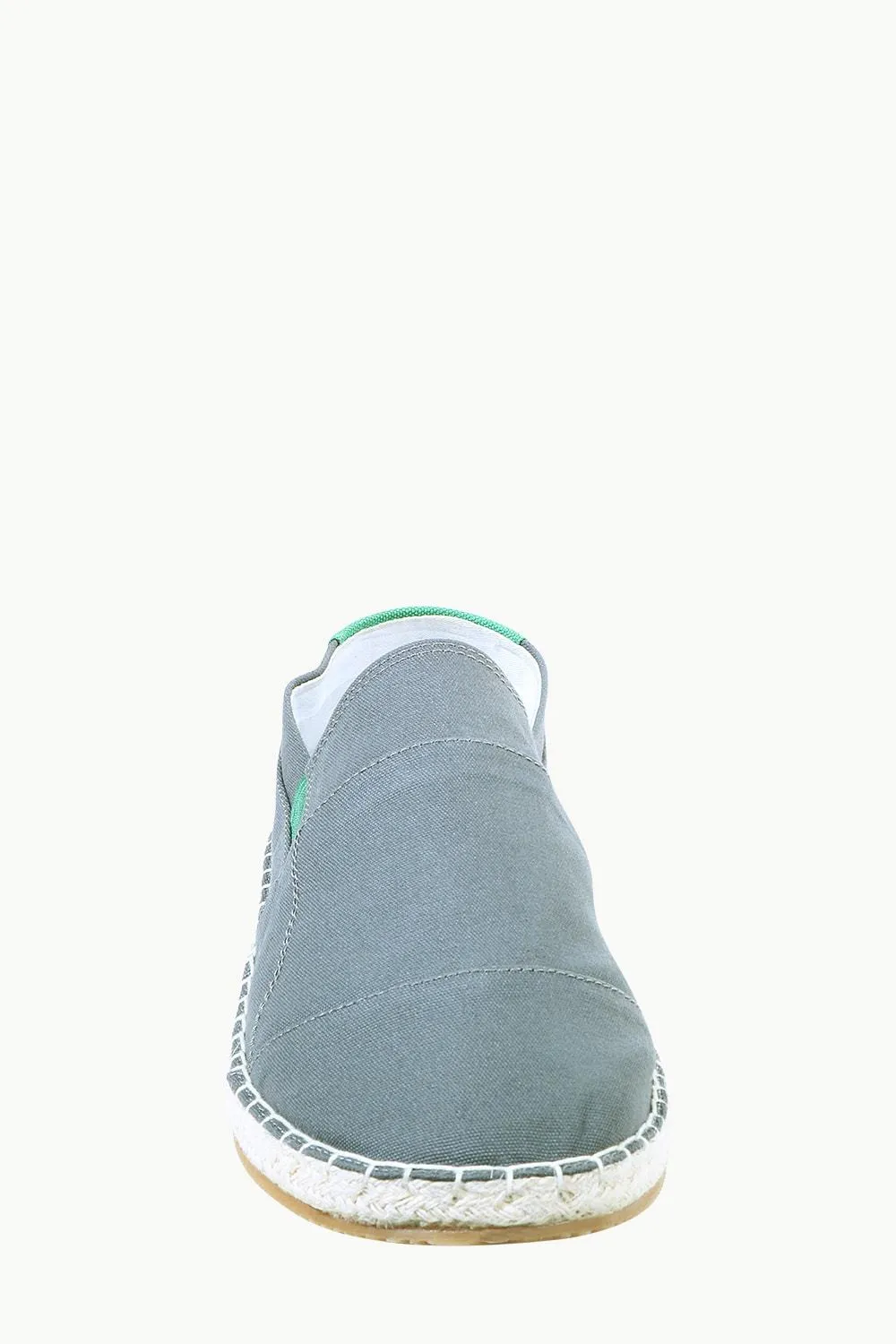 Mens Grey Cut N Sew Espadrilles