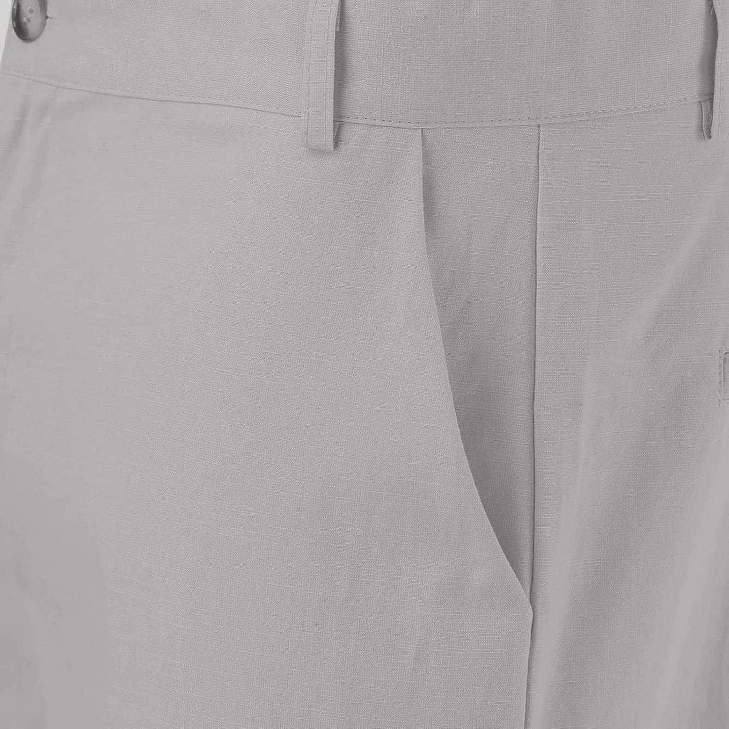 Mens Linen Pants Big and Tall Casual Elastic Waist Summer Beach Pants Lightweight Breathable Yoga Vacation Trousers