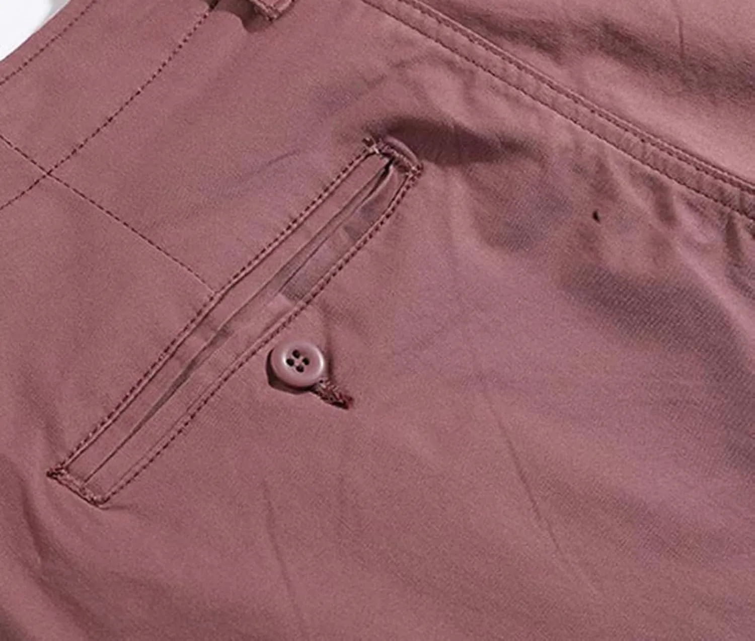 Mens Shorts Cotton Straight Shorts Men's Casual Flat Front Chino Shorts Relaxed Fit Slacks Shorts Summer Cargo Sports