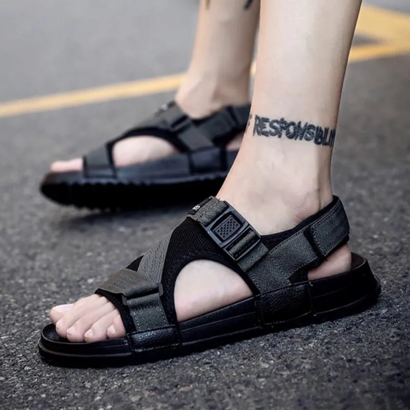 Men's Summer Flat Sandals | Plus Size