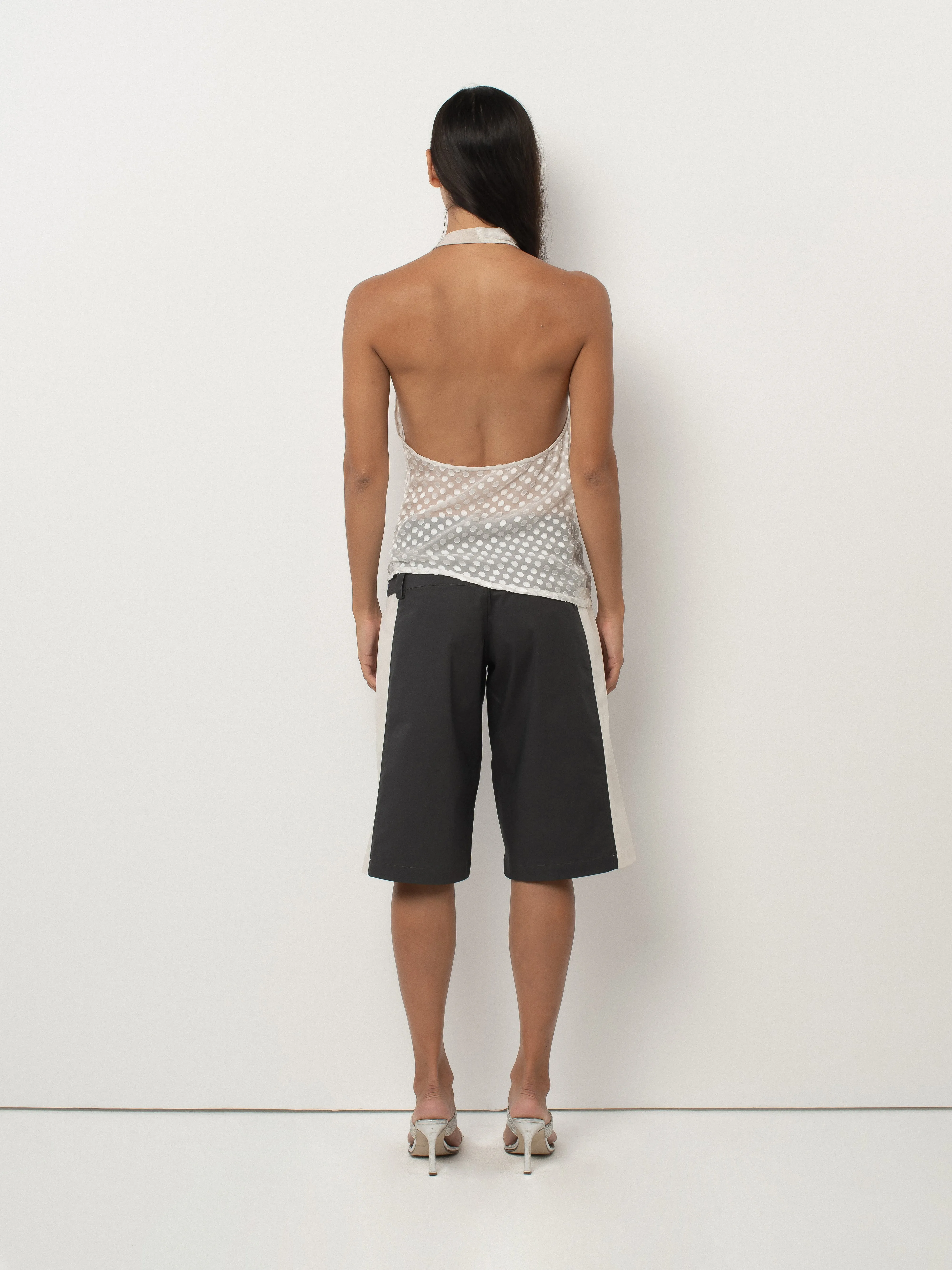 Paneles Short - Charcoal Stripe