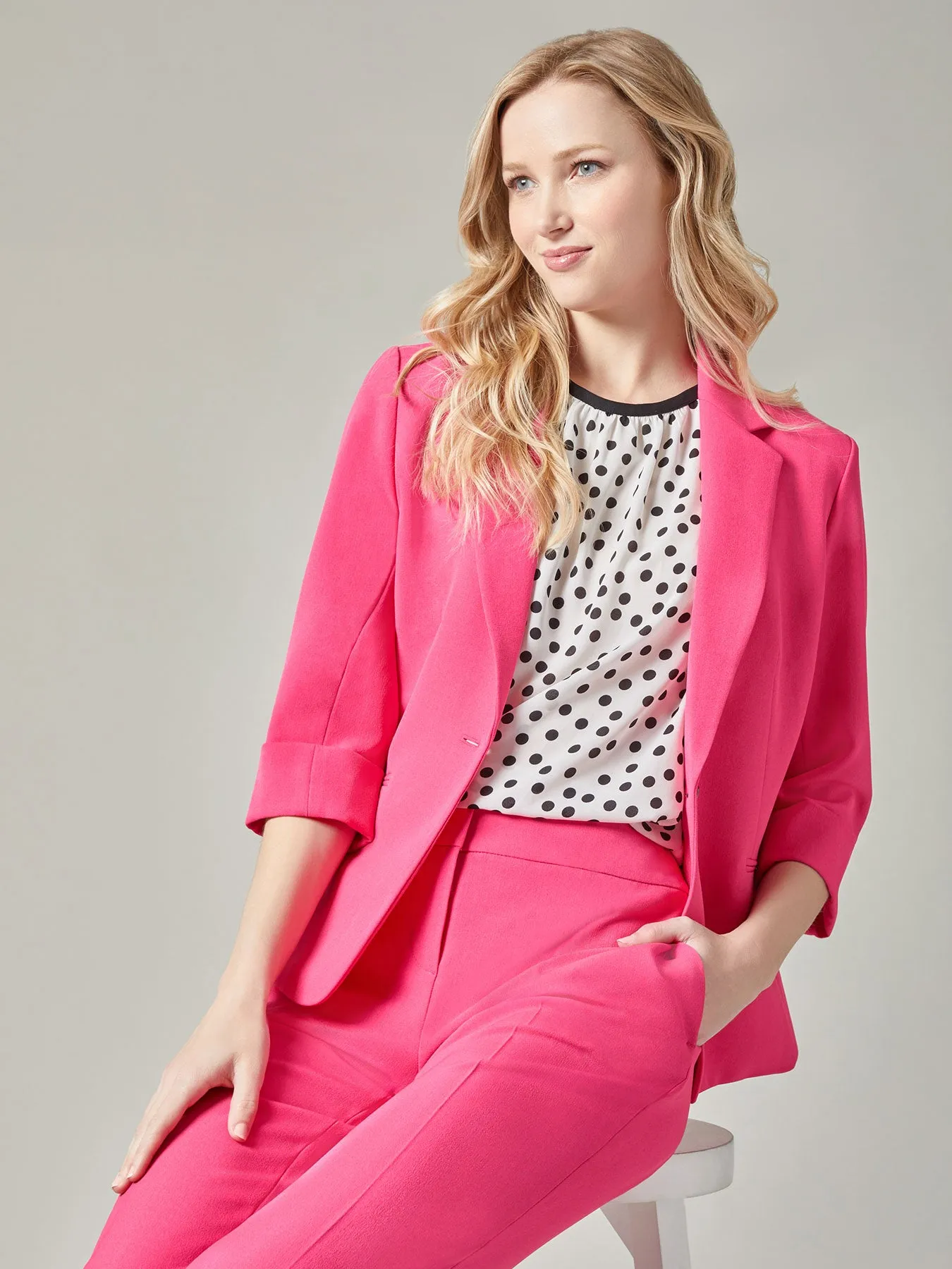 Plus Kiera Blouse, Soft Drape