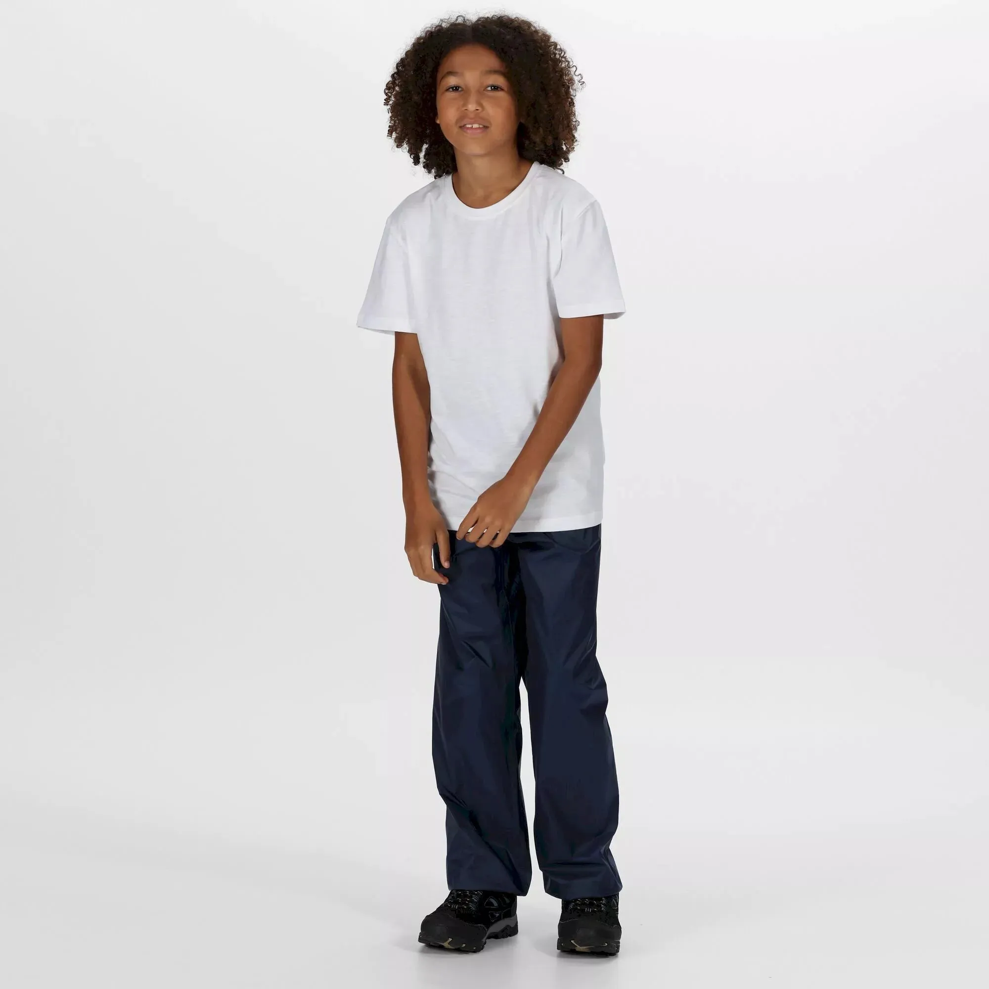 Regatta Kid's Pack It Waterproof Over Trousers Midnight