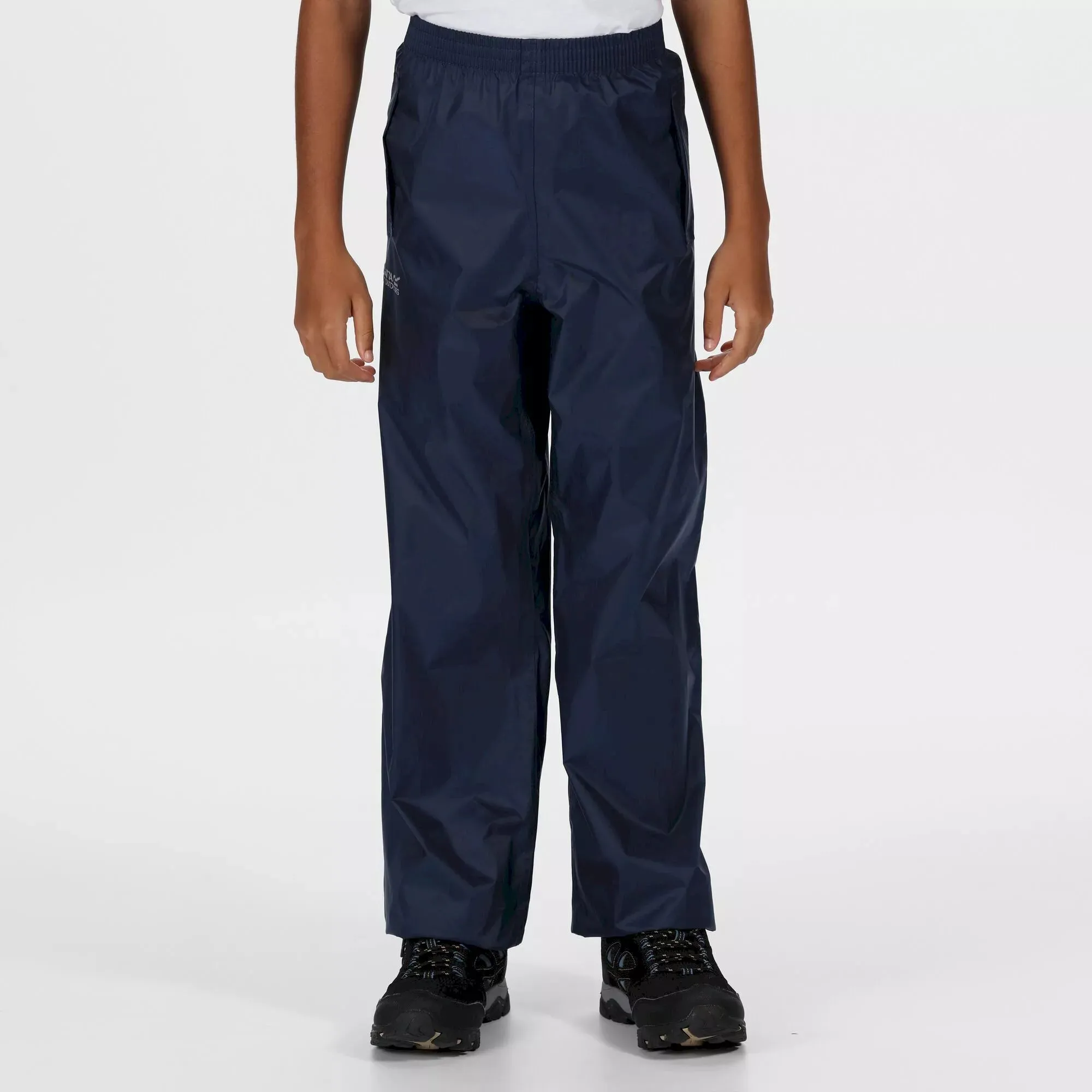 Regatta Kid's Pack It Waterproof Over Trousers Midnight