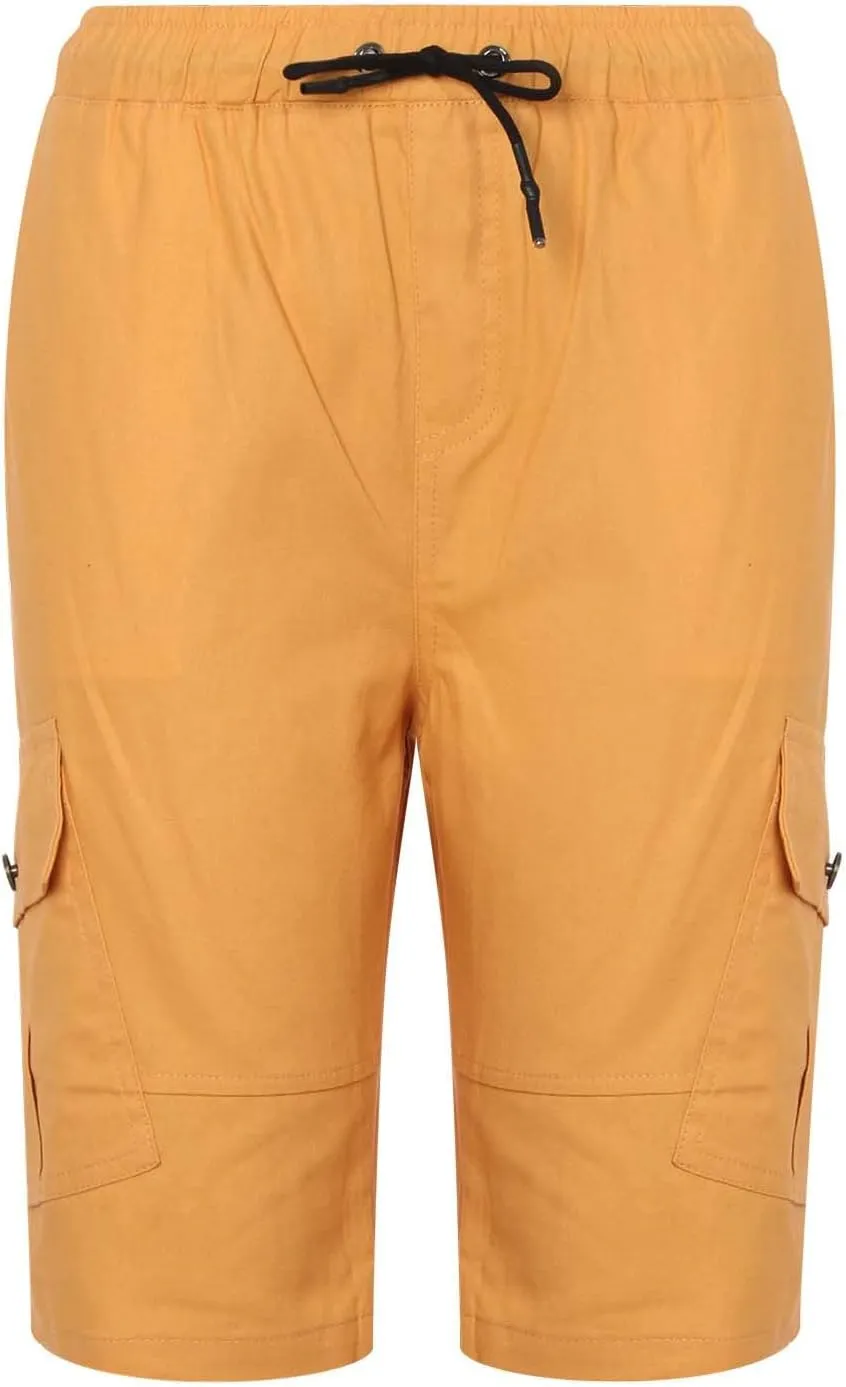 Relaxed Fit Hiking Cargo Shorts Mens Lightweight Outdoor Work Tactical Shorts Casual Pockets Fishing Travel Shorts