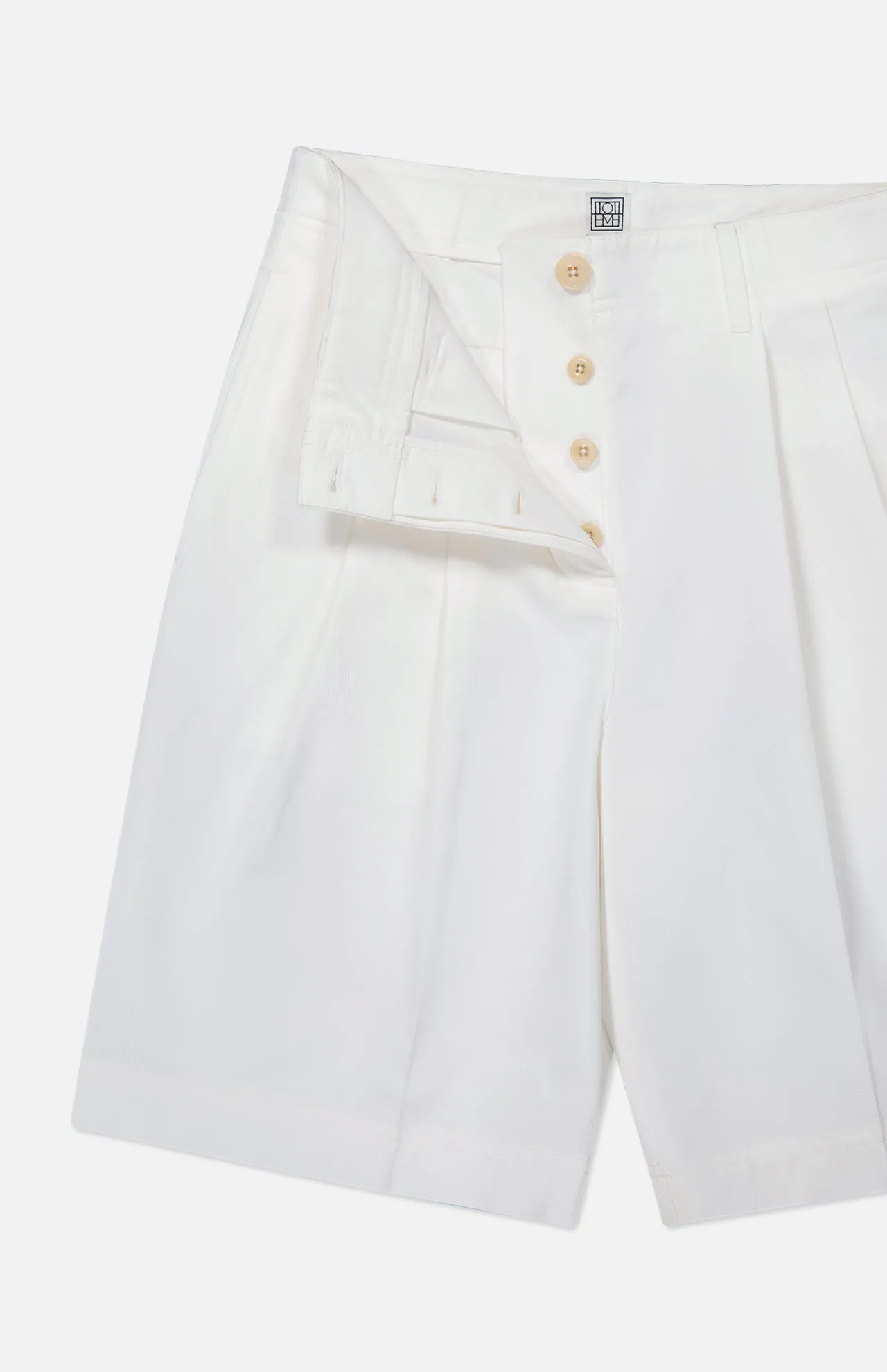 Relaxed Twill Shorts