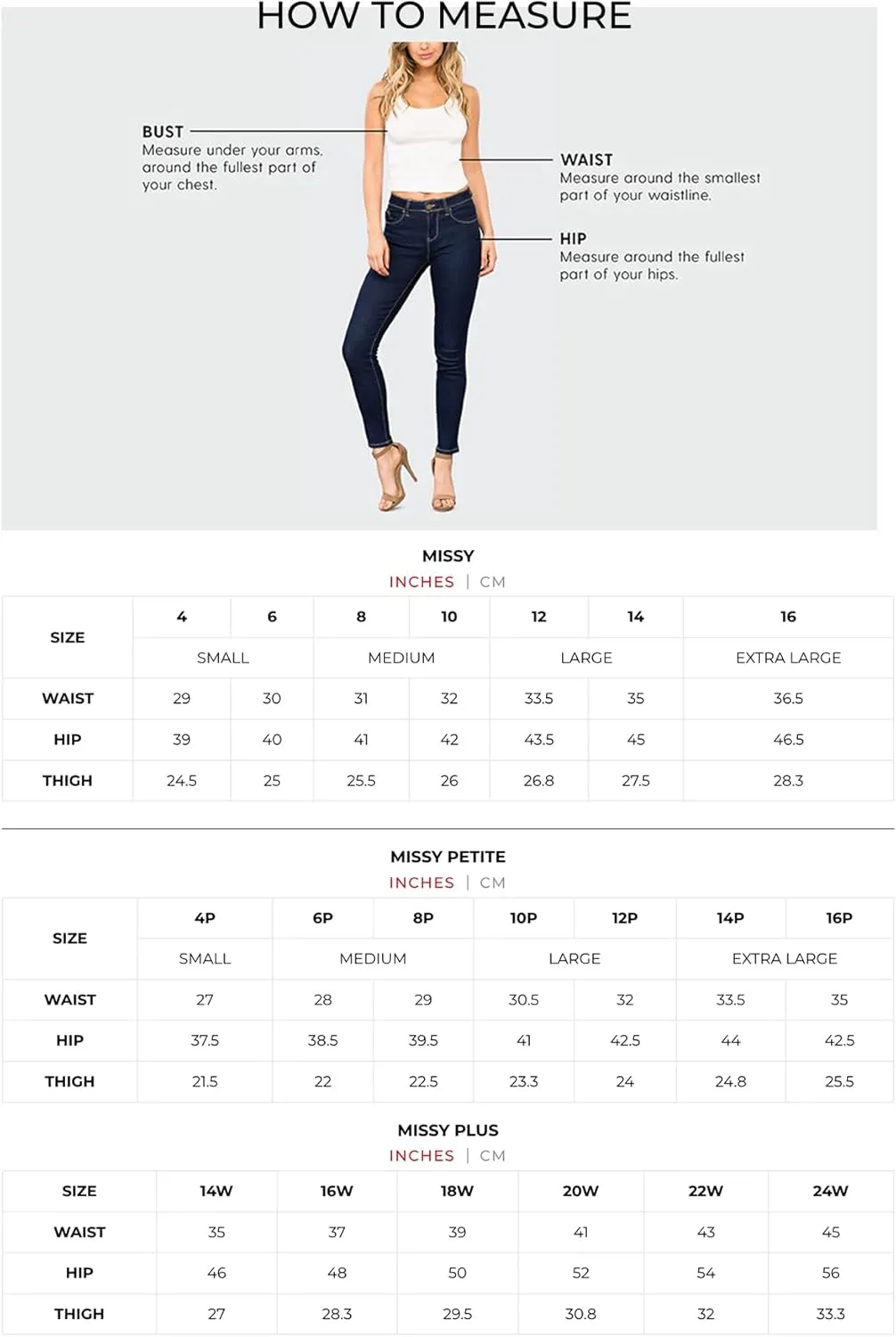 Royalty For Me Womens Women's Plus Size Fashion First Ankle Jean