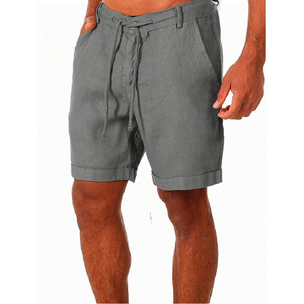 Ryan - Men's Linen Shorts - Summer Breathable Streetwear