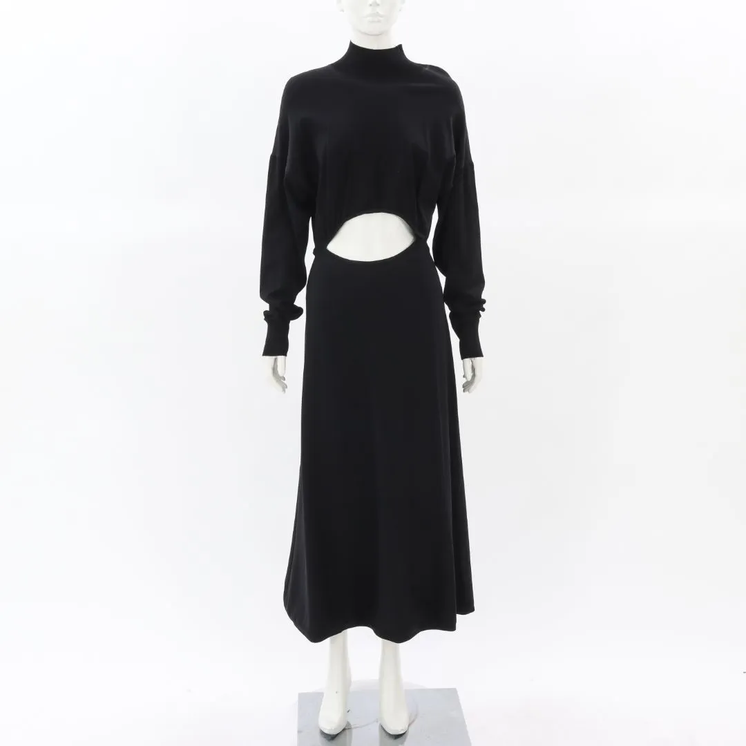 Scanlan Theodore Crepe Knit Dress Size Medium