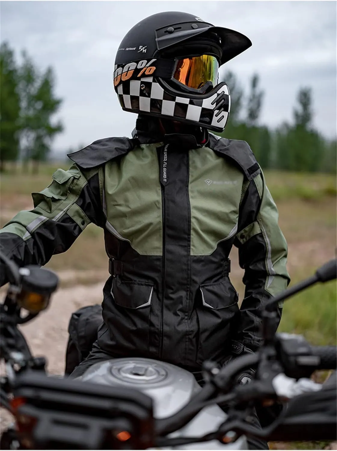 scosao Rain Suit for Men Women Waterproof Rain Gear Lightweight Rain Coats Breathable Rainwear Jacket Pants