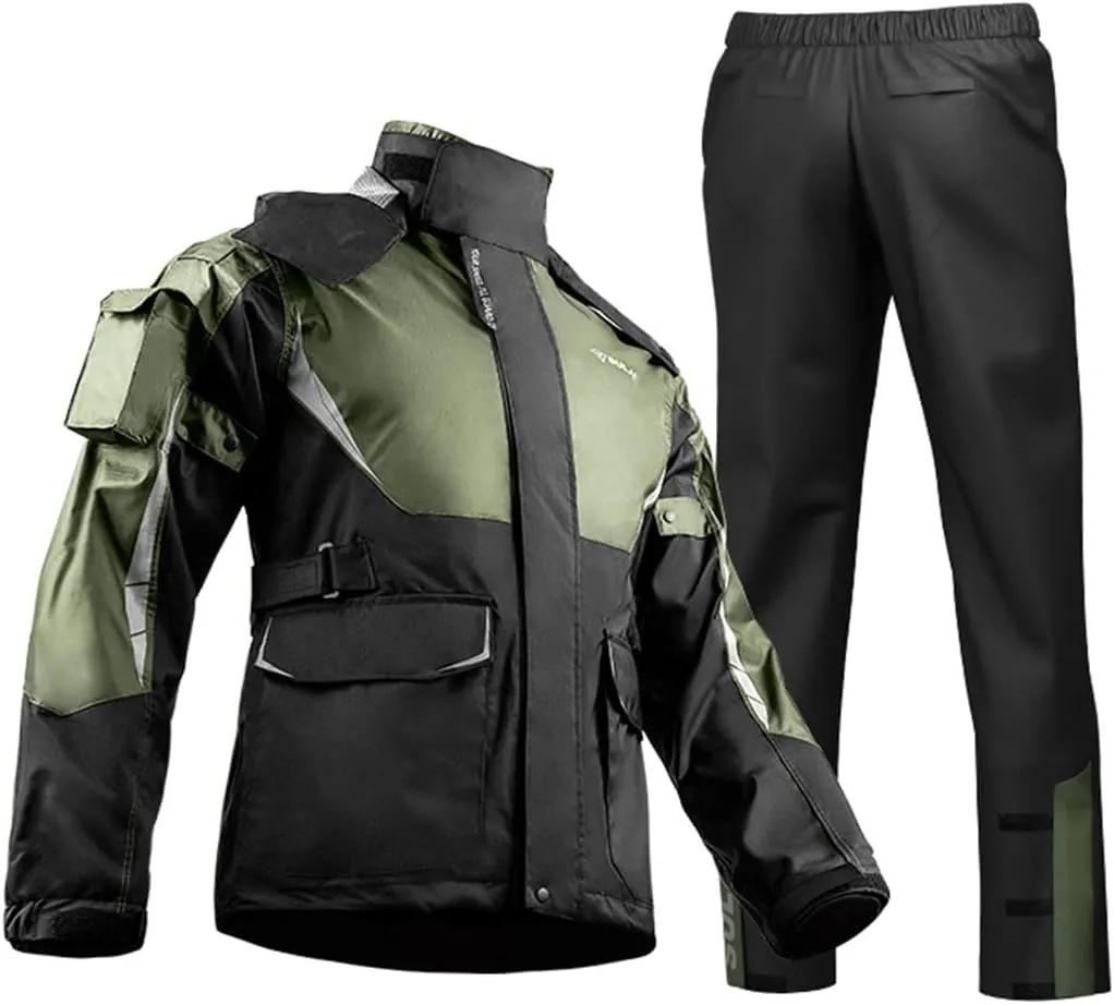 scosao Rain Suit for Men Women Waterproof Rain Gear Lightweight Rain Coats Breathable Rainwear Jacket Pants