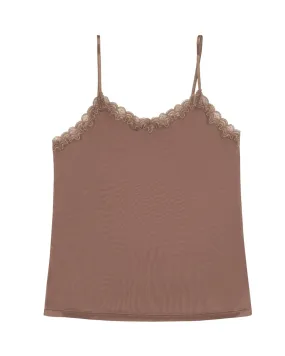 Soft Silk Camisole | Toffee