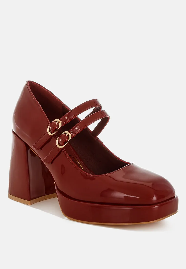 Sonata Double Strap Mary Jane Sandals