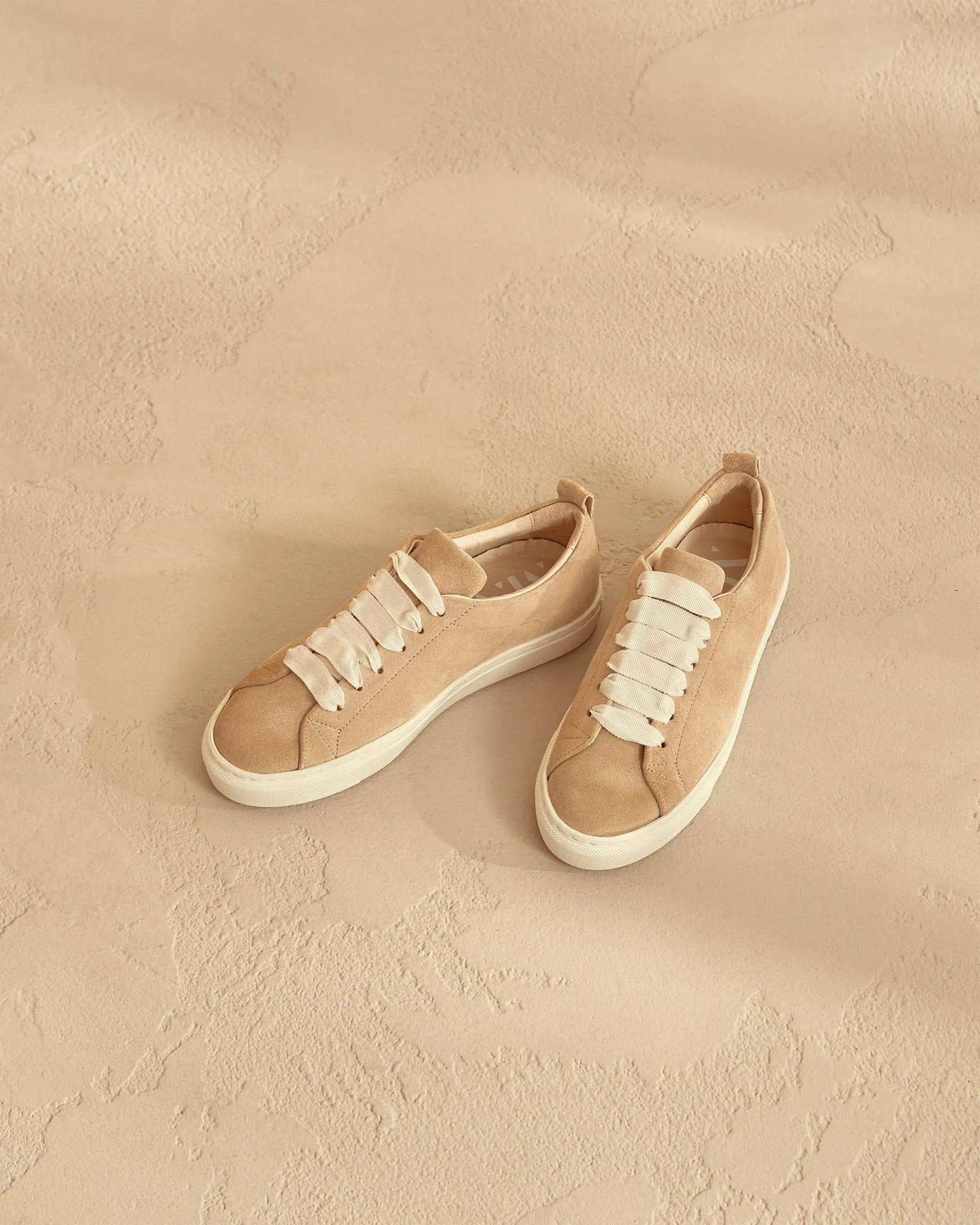 Suede Sneakers - K12SI - Hamptons Champagne Beige