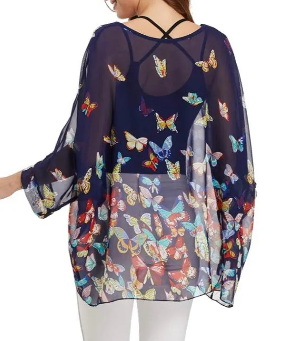 Summer Trend: Butterfly Chiffon Blouse for Vacation Chic