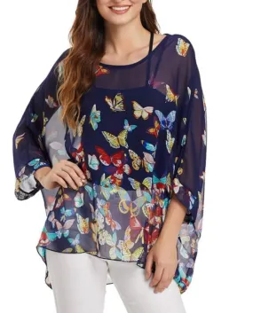 Summer Trend: Butterfly Chiffon Blouse for Vacation Chic