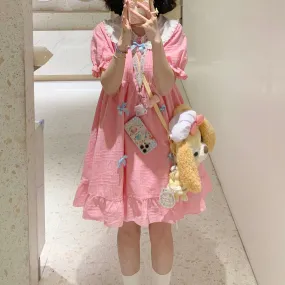Sweetheart Bow Doll Collar Dress PL53224