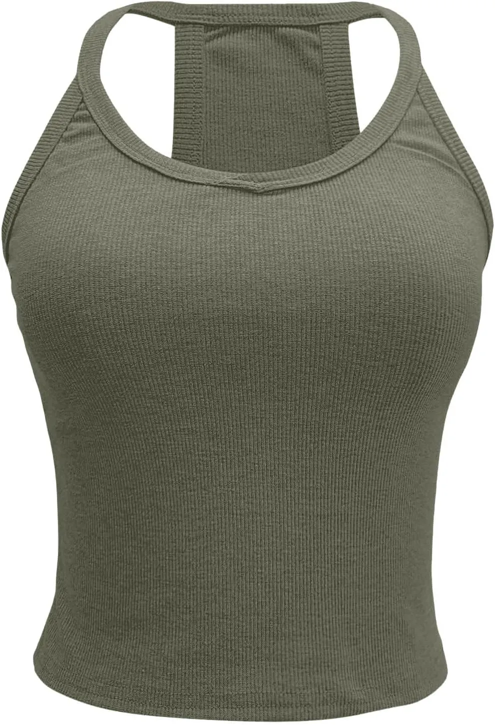 Tank Top for Women Summer Fashion Sleeveless Ribbed Workout Basic Soft Camisole Going Out Gym Spring Clothes 2025